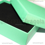 Astuccio in Cartone rigido Color Tiffany 92x70x23mm