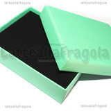 Astuccio in Cartone rigido Color Tiffany 92x70x23mm