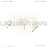 Miniatura Tazza Mug 3D in resina bianca 16x13mm