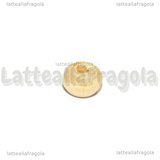 50 Perle in Legno naturale 5x4mm