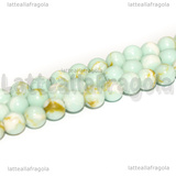 15 Perle in Acquamarina 5mm