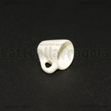 Miniatura Tazza Mug 3D in resina bianca 16x13mm