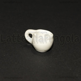 Miniatura Mug in Ceramica Bianca 17x11mm