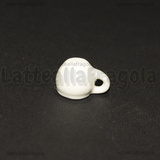 Miniatura Mug in Ceramica Bianca 17x11mm
