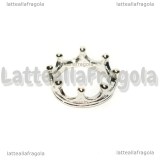 Corona in metallo argentato 19mm