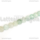 Perle in Giada Sfaccettata Azzurra 6mm filo 38cm circa