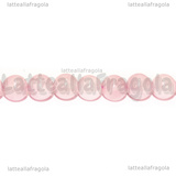 Perle in Quarzo Rosa 6mm filo 38cm circa