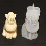Stampo Unicorno 3D in silicone lucido 60x55mm