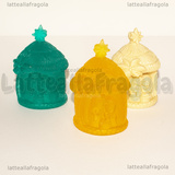 Stampo Natività in Capanna 3D in silicone 90x55mm