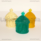 Stampo Natività in Capanna 3D in silicone 90x55mm