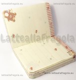 Agendina Rilakkuma copertina cartonata Cioccolato 108x82mm