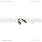 5 Coprifilo in Acciaio Inox 5x5.5x1.6mm