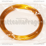 10 Metri Filo in Alluminio Oro giallo 1mm