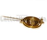 Spilla Giratempo di Harry Potter in metallo dorato 35x28mm