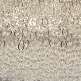 1 Metro di Catena in Ottone Silver Plated 3.2x2.4mm