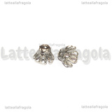 10 Coppette in Acciaio Inox 7x5mm