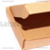 Scatola in Cartone Salmone 100x90x20mm