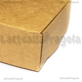 Scatola in Cartone Kraft 5.5x5.5x2.5cm