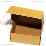 Scatola in Cartone Kraft 5.5x5.5x2.5cm