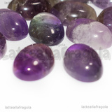Cabochon in Ametista 14x10mm
