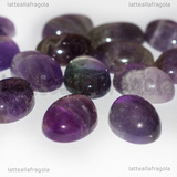 Cabochon in Ametista 14x10mm