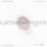 Cabochon in Quarzo Rosa 14x10mm