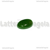 Cabochon in Giada Verde 14x10mm