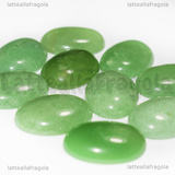 Cabochon in Avventurina Verde 25x18mm