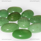 Cabochon in Avventurina Verde 25x18mm