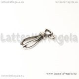 Charm Frusta per dolci in metallo argento antico 23x9mm