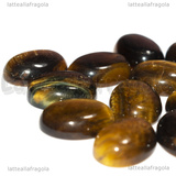 Cabochon in Occhio di Tigre 16x12mm