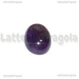 Cabochon in Ametista 16x12mm