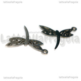 Charm Libellula in Acciaio Inox 15.5x19mm