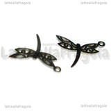 Charm Libellula in Acciaio Inox 15.5x19mm