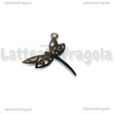 Charm Libellula in Acciaio Inox 15.5x19mm