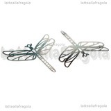Filigrana Libellula in Acciaio Inox 22x29.5mm