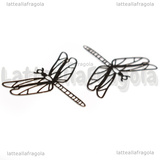 Filigrana Libellula in Acciaio Inox 22x29.5mm