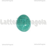 Cabochon in Giada Turchese 18x13mm