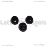 Cabochon in Agata Nera 10x8mm