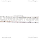 Catena in Acciaio Inox maglia rettangolare 2.2x0.7mm