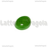 Cabochon in Giada Verde 18x13mm