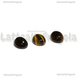 Cabochon in Occhio di Tigre 10x8mm