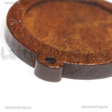 Base Cammeo in legno per cammei da 30mm