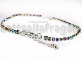 Bracciale Tennis In Ottone con Strass Multicolor 2.5mm