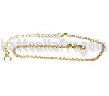 Bracciale Tennis In Acciaio Inox con Strass Cristal 3mm 21cm