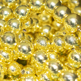 Perle in Ematite Gold Plated non magnetica Grado A 6mm filo 40cm
