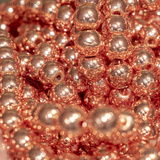 Perle in Ematite Oro Rosa non magnetica Grado A 6mm filo 40cm