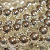Perle in Ematite Silver Plated non magnetica Grado A 6mm filo 40cm