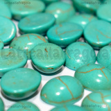 Cabochon in Pasta di Turchese 10x8mm