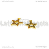 Charm Stella in Acciaio Inox Dorato 9.5x8.5mm